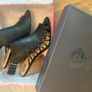 Vince Camuto Ankara Peep-Toe Slingback Sandals